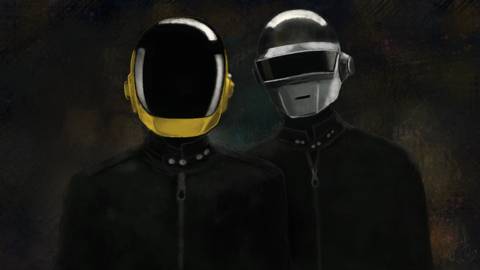 Daft Punk illustration